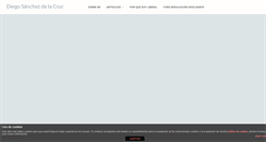 Desktop Screenshot of diegosanchezdelacruz.com