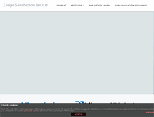 Tablet Screenshot of diegosanchezdelacruz.com